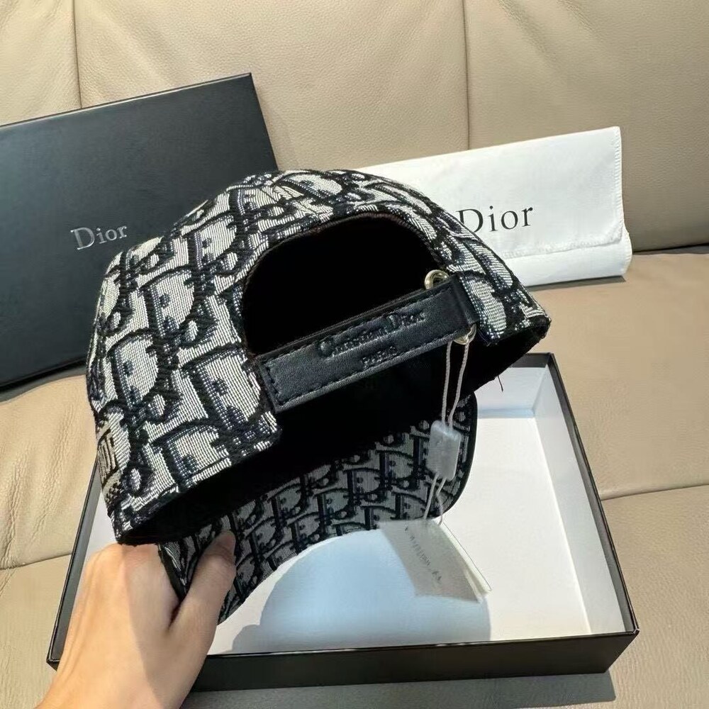 Dior Oblique Monogram Mesh Baseball Cap - Picture 4 of 7